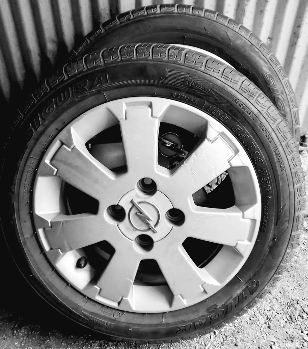 Roti ALIAJ , set de 4 , gama Opel , dimens. 155/65/14