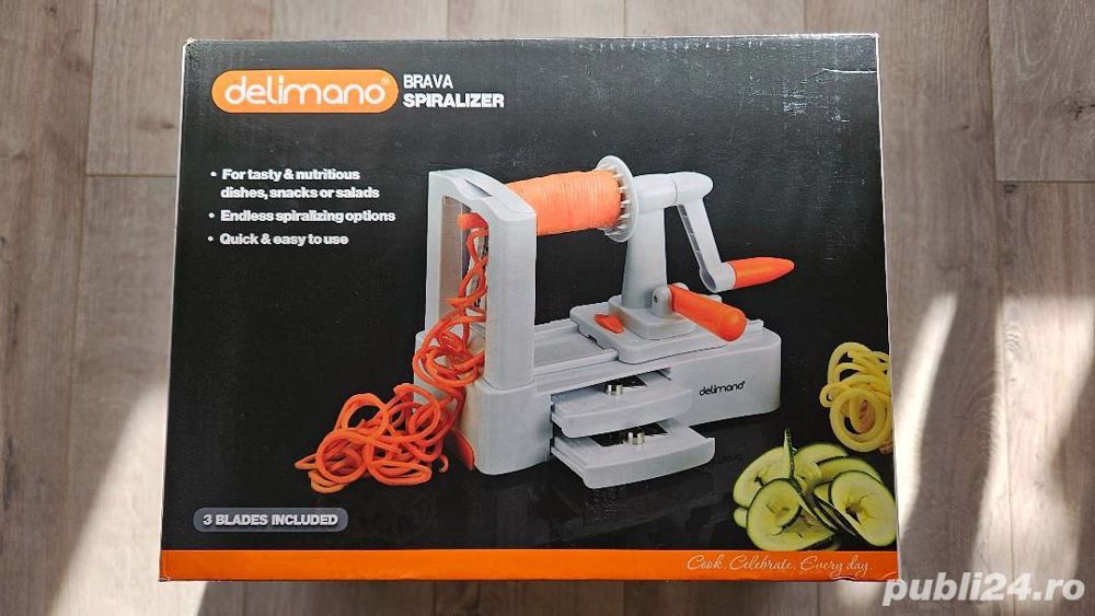 Feliator Manual Legume - DELIMANO BRAVA Spiralizer