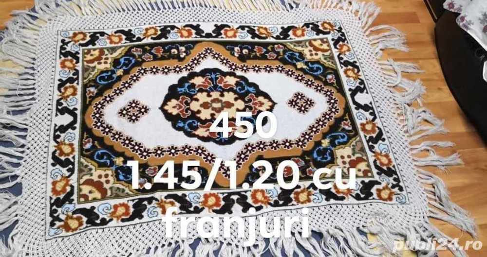 Fețe de masă cusute în chelin 