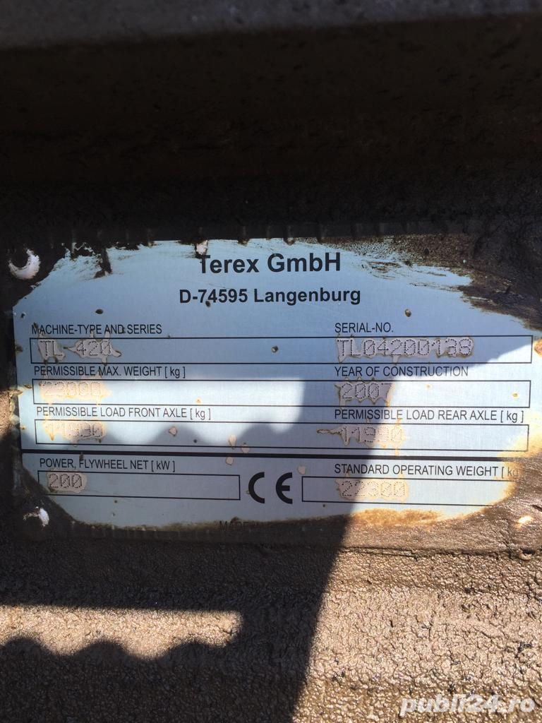 Vindem utilaje santier utilizate