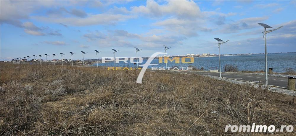 Teren 965mp.deschidere la 3 strazi, pe malul Lacului Techirghiol