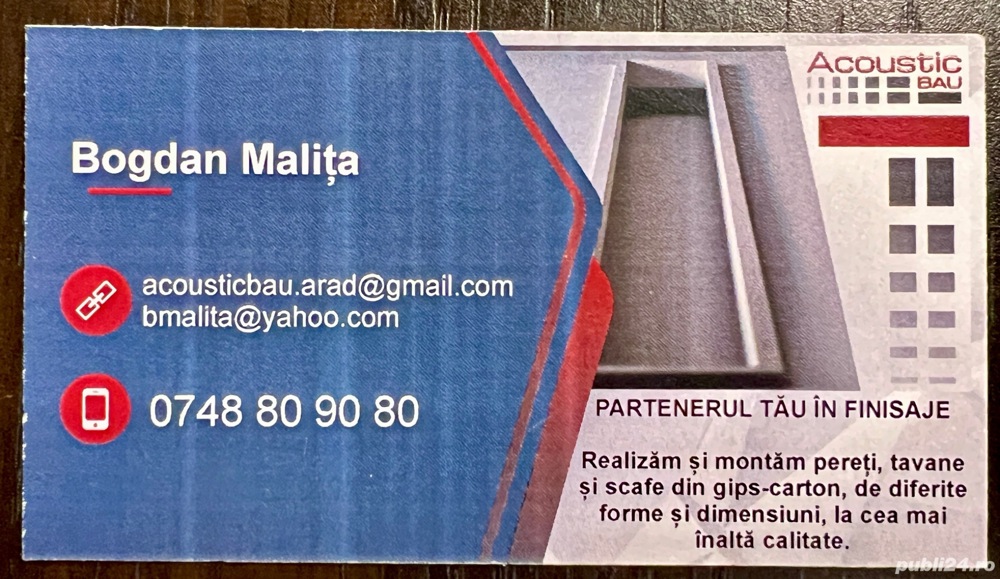 Angajez meserias pt finisaje interioare