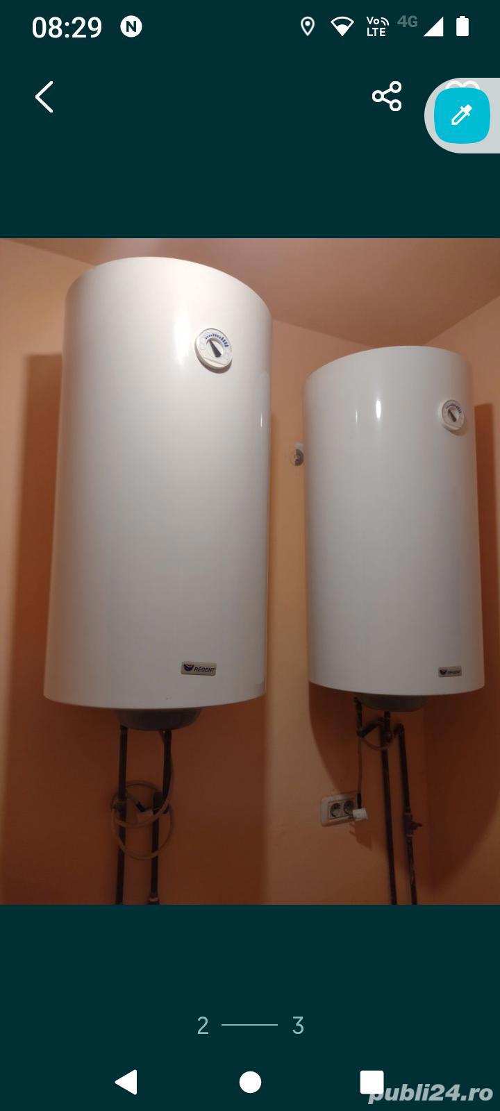 vând 2  boilere de 100litri