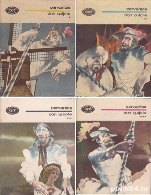 Lot 5 volume Miguel De Cervantes