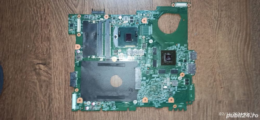 Placa de baza Laptop Dell N5110 Defecta cu procesor i3-2330M 2.20GHz  Placa de baza Laptop Dell N511