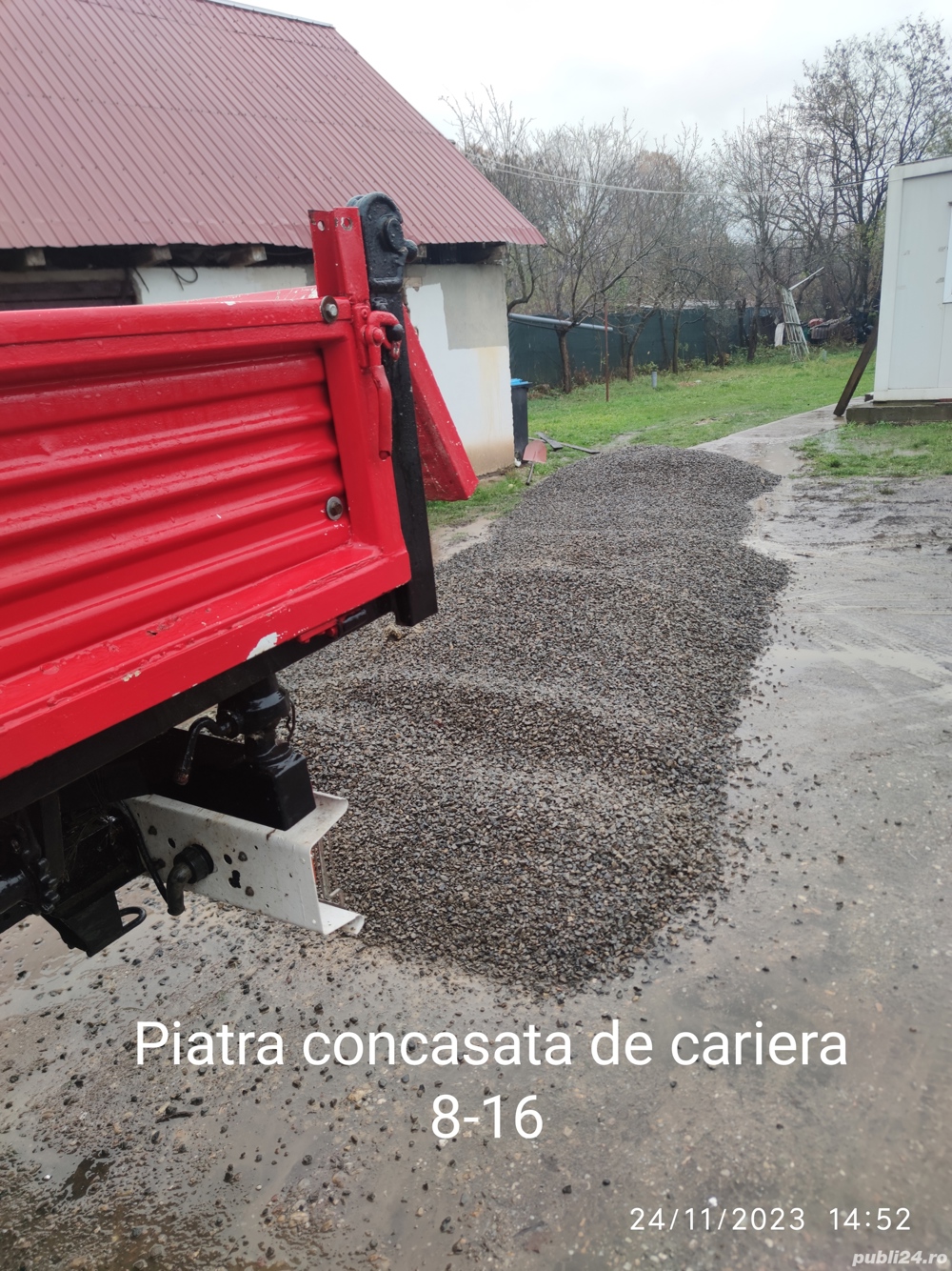 Transport nisip, balastru , piatra de cariera , sorturi de balastiera  , pamant