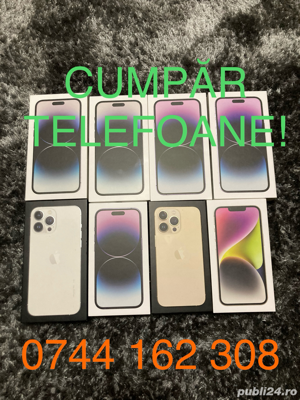 Cumpăr telefoane iPhone Samsung Noi și Utilizate