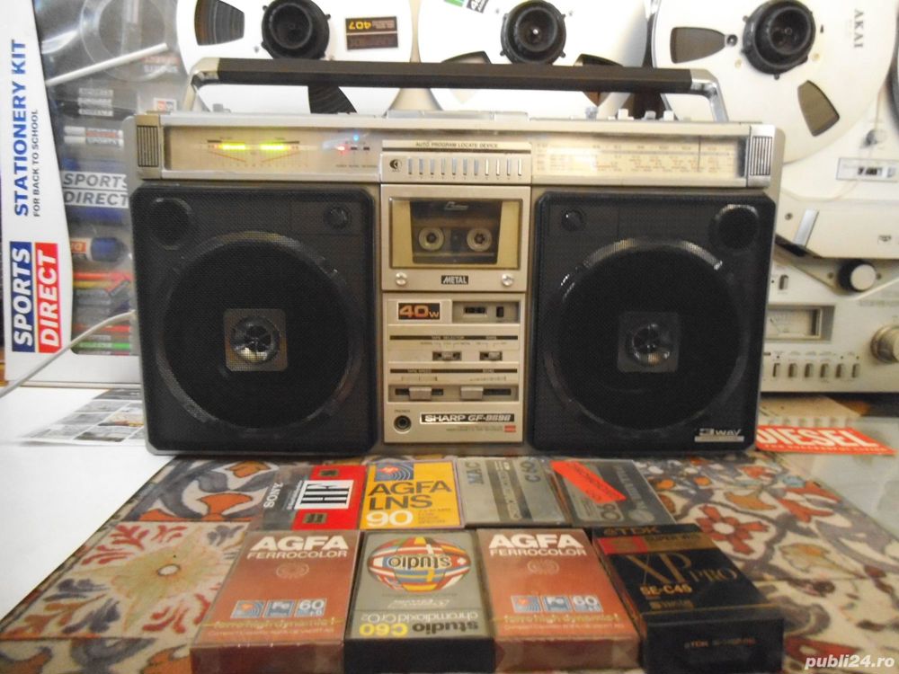 RADIO CASETOFON SHARP GF-9696Z Stereo Radio Cassette Recorder