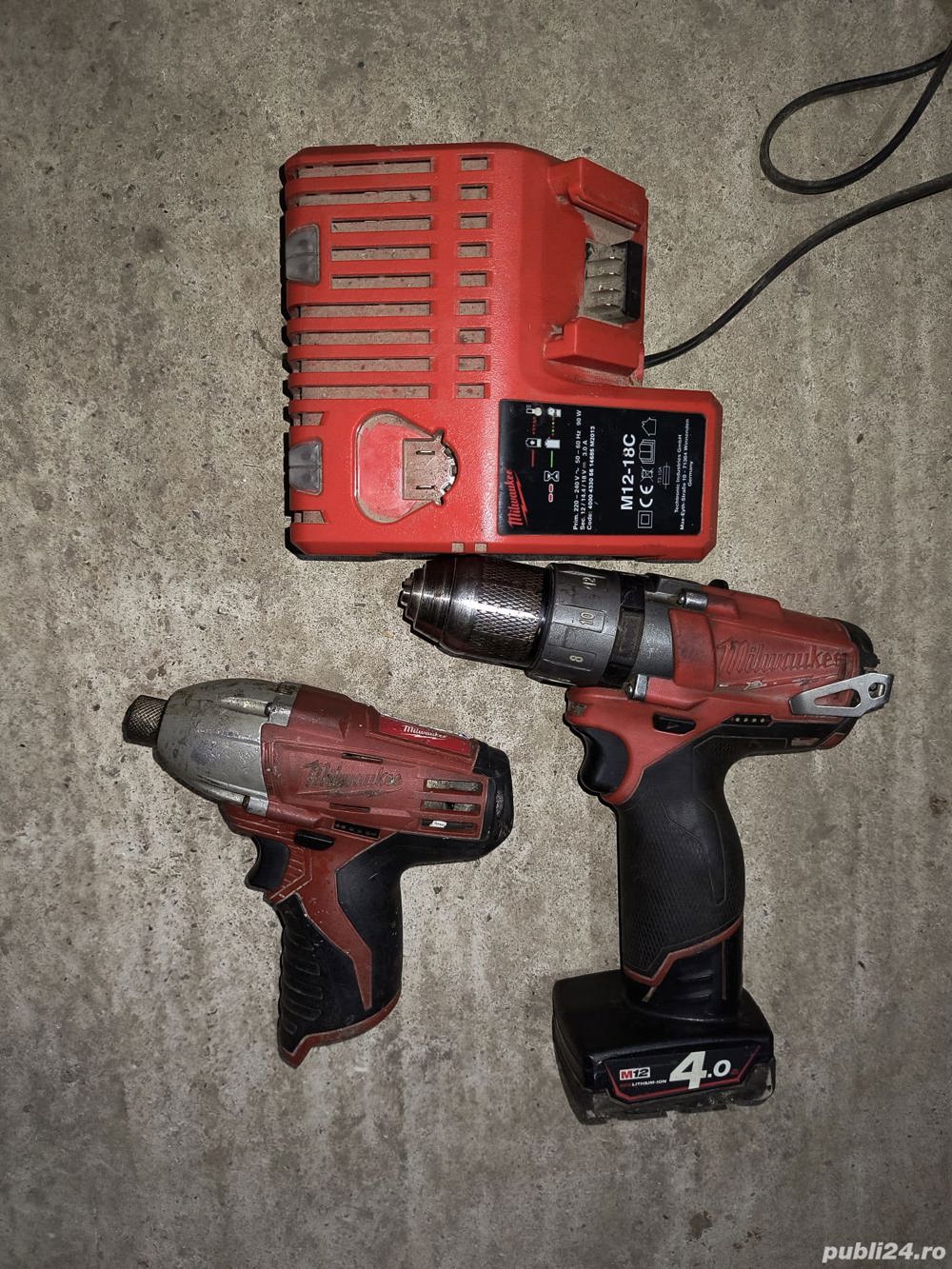 vand filetanta si impact milwaukes