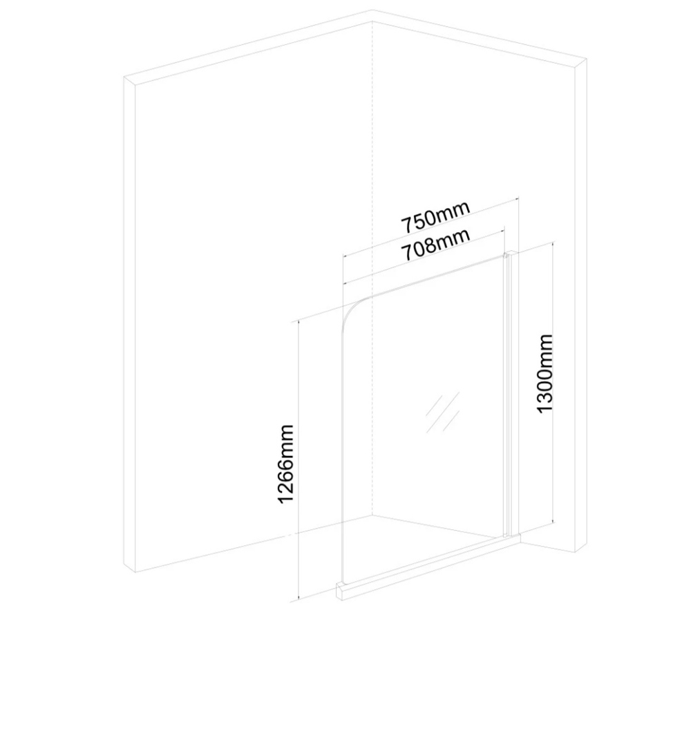 Vând paravan cada nou