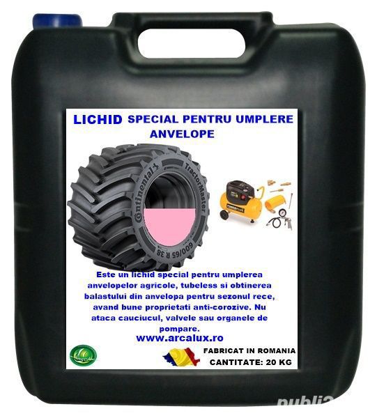 Lichid special pentru umplere anvelope bidon  20 KG 