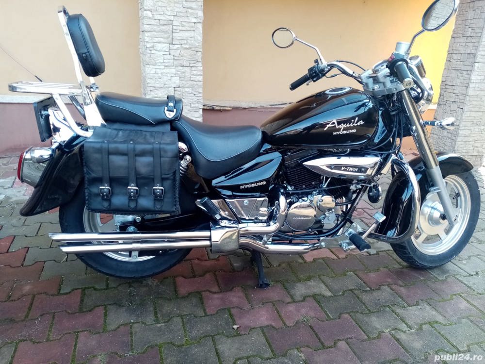 Vand motocicleta Hyosung Aquila GV125 , A1 , inmatriculata