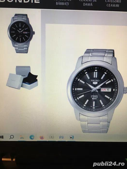 Ceas Seiko 5, model SNKM87K1