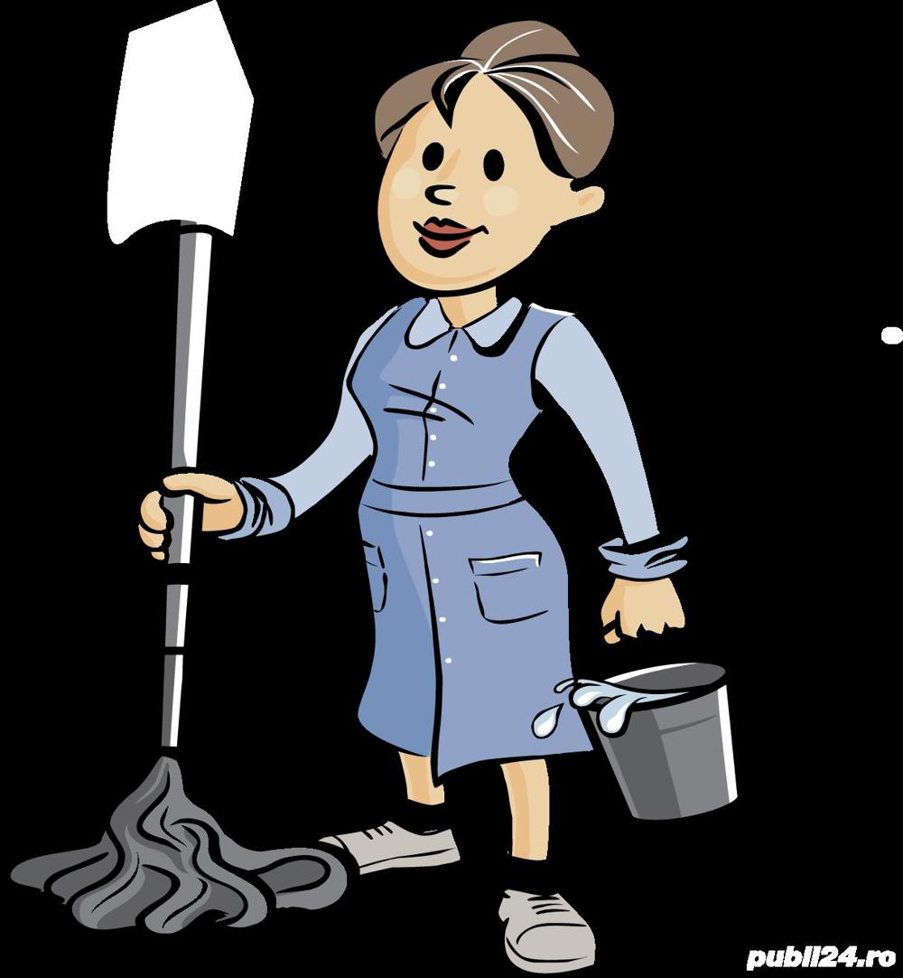 Fac curățenie la domiciliu 