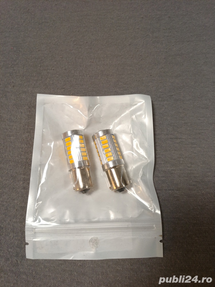 Bec led semnalizare galben 