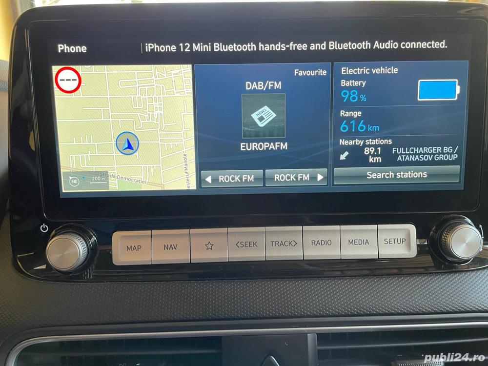 Vand Hyundai Kona electric