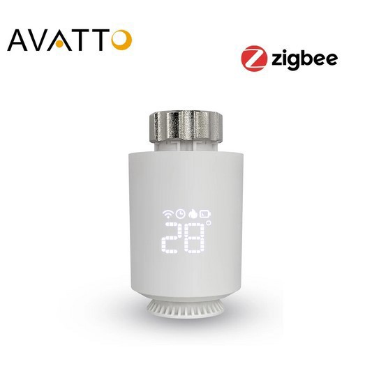 Robineți AVATTO Tuya ZigBee TS0601, valvă termostatică pentru radiator