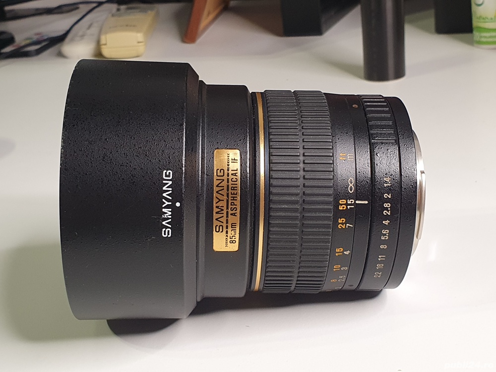 Obiectiv Samyang 85mm F1.4 Sony A