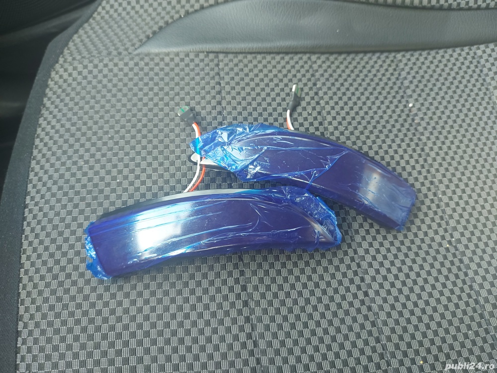 Semnalizator luminos pentru oglindă laterală dinamică LED 2X pentru Ford Fiesta MK7 B-Max