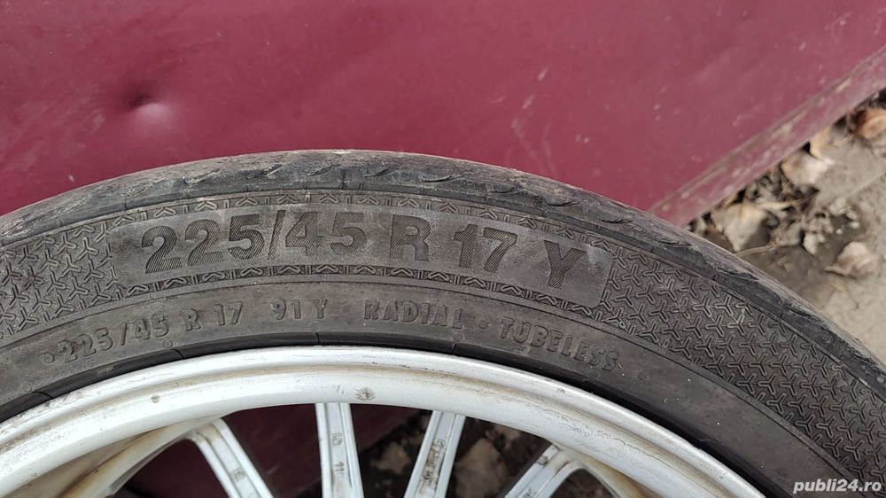 Jante din aluminu pe 17