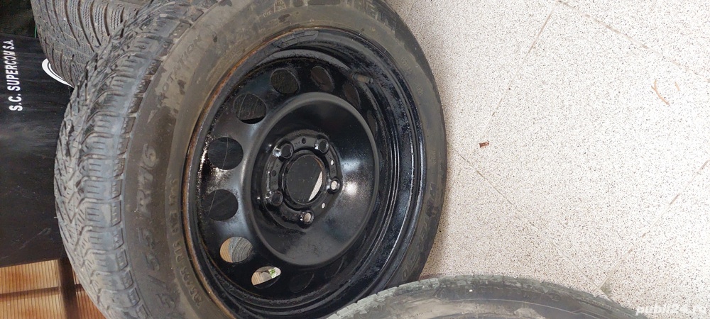 Cauciucuri 205/55/16 și jante BMW