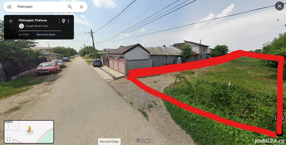 Vand teren intravilan Pietrosani Puchenii Mari