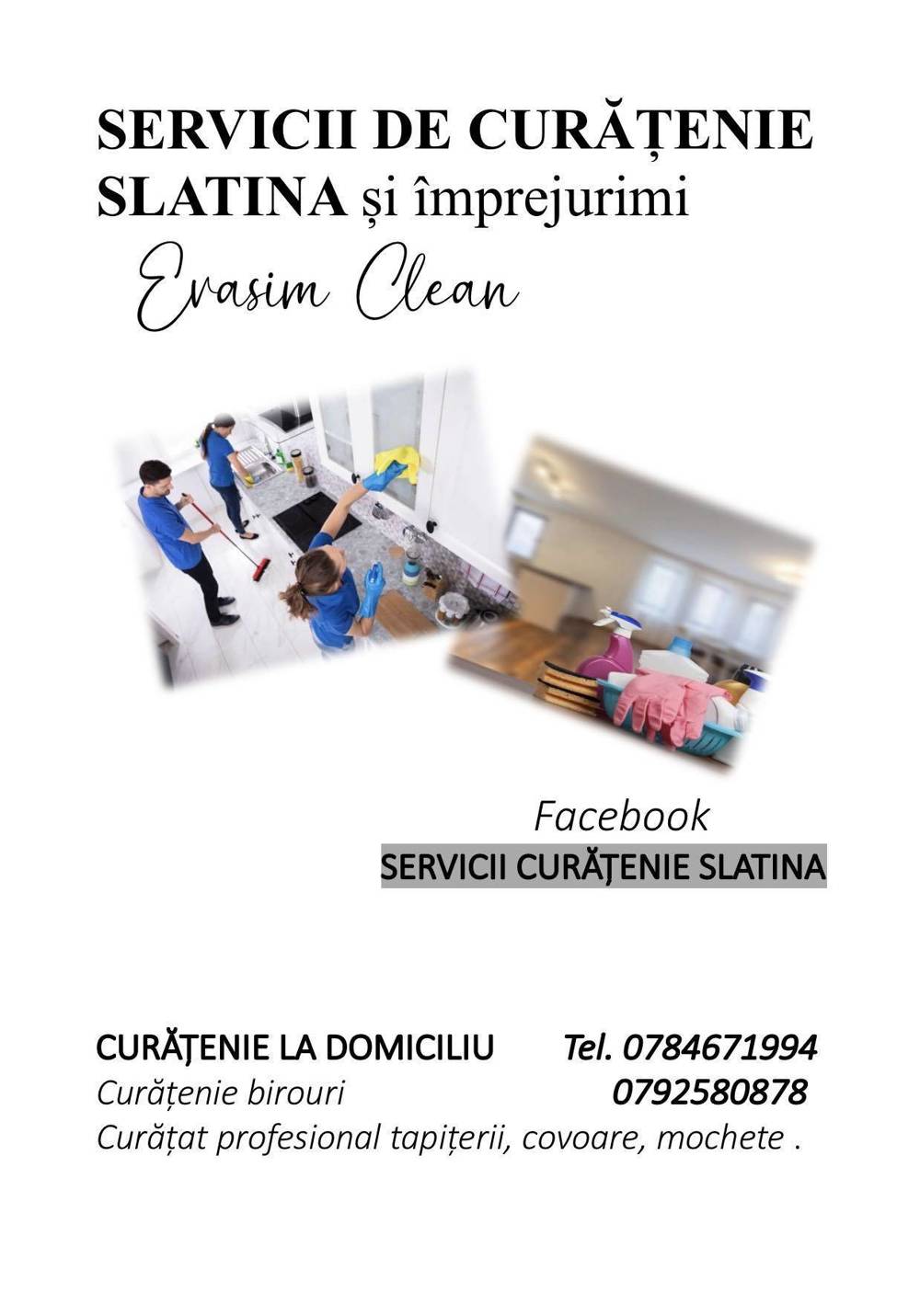 Servicii curățenie Slatina