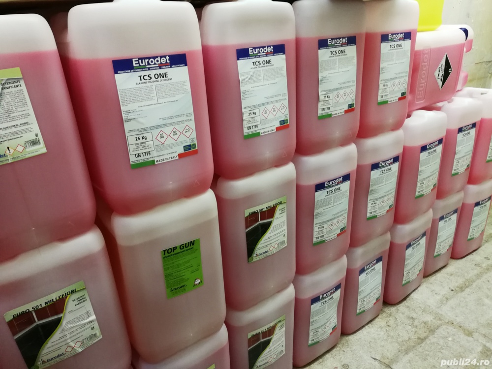 Alcaline detergent  cu efect POLISH -spuma activa spalatorie TCS ONE