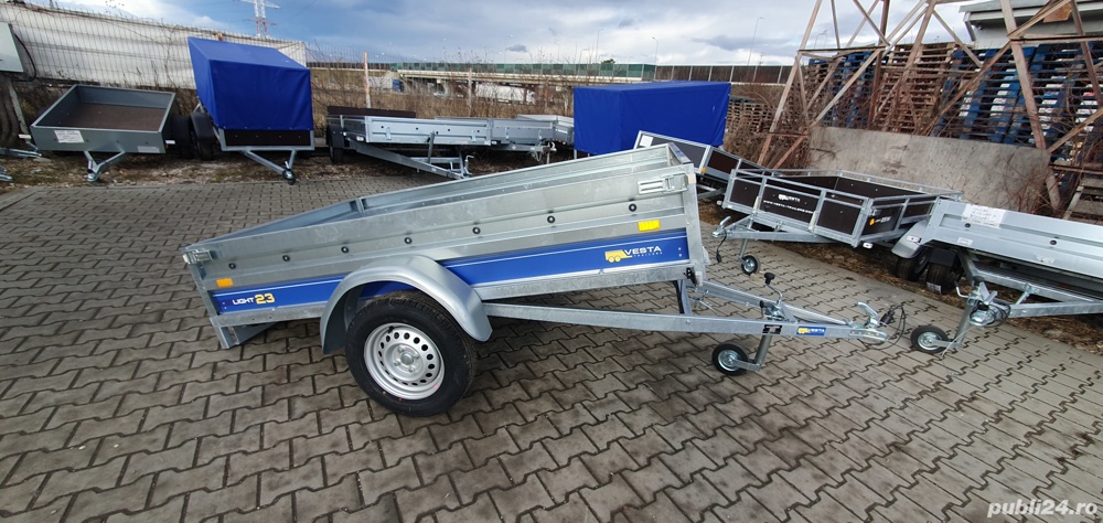 REMORCA 2.3 X 1.3 750 KG basculabila