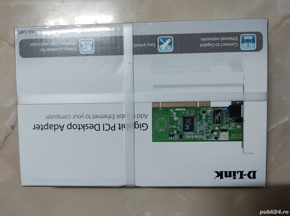 placa de retea 1gbs sigilată 