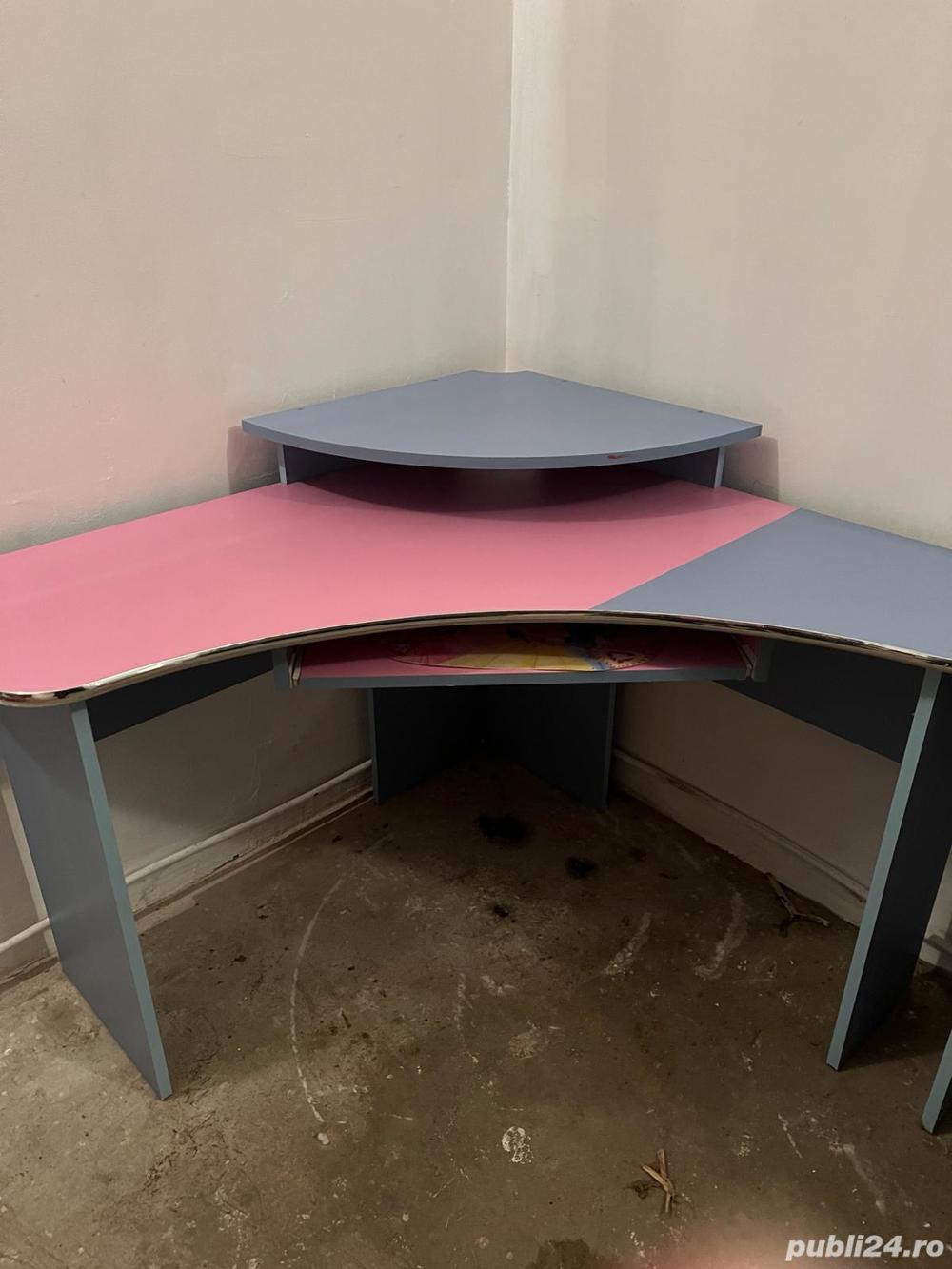 vand 3 corpuri mobila birou roz