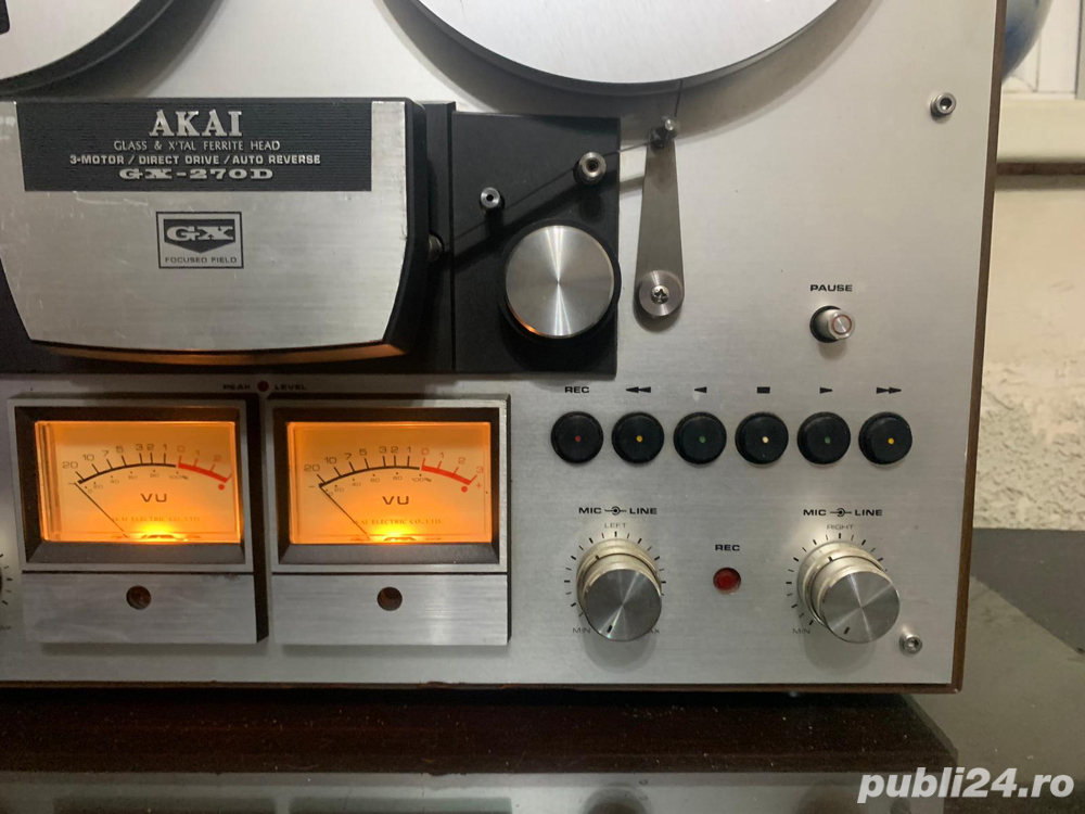 Akai GX 270 direct drive cu autorevers