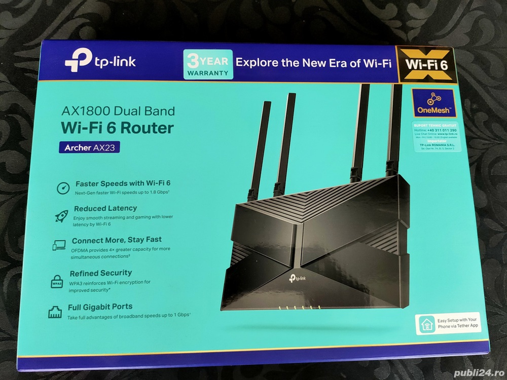 Router TP-LINK Archer AX23, AX1800