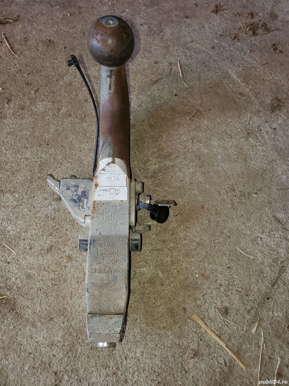 Carlig demontabil remorcare opel 