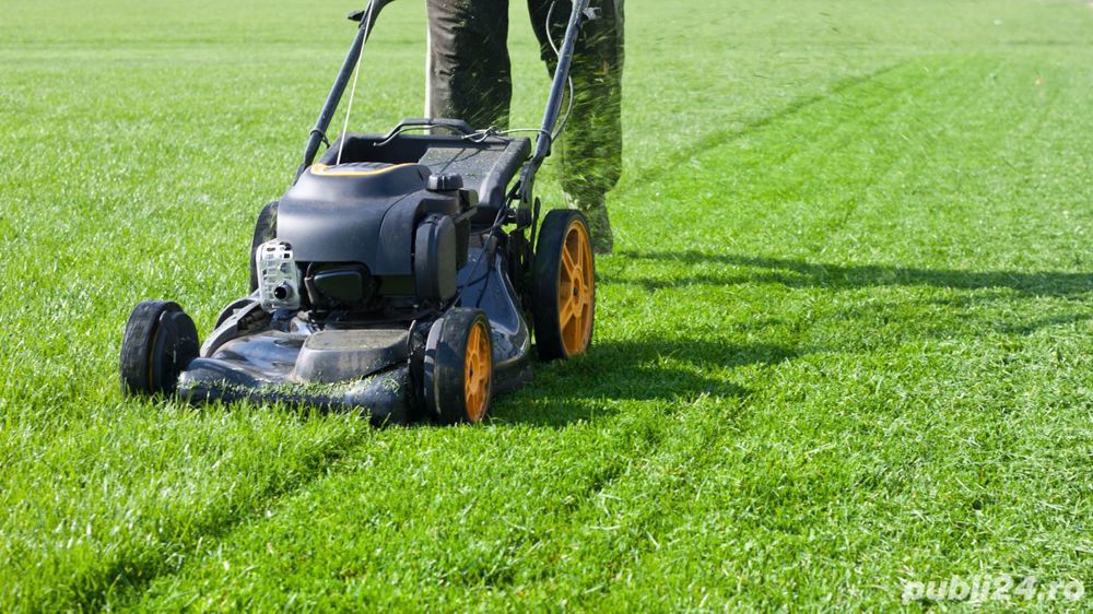 Persoană fizică tund gazon, gard viu, defrișări terenuri, demolări, diverse reparații...