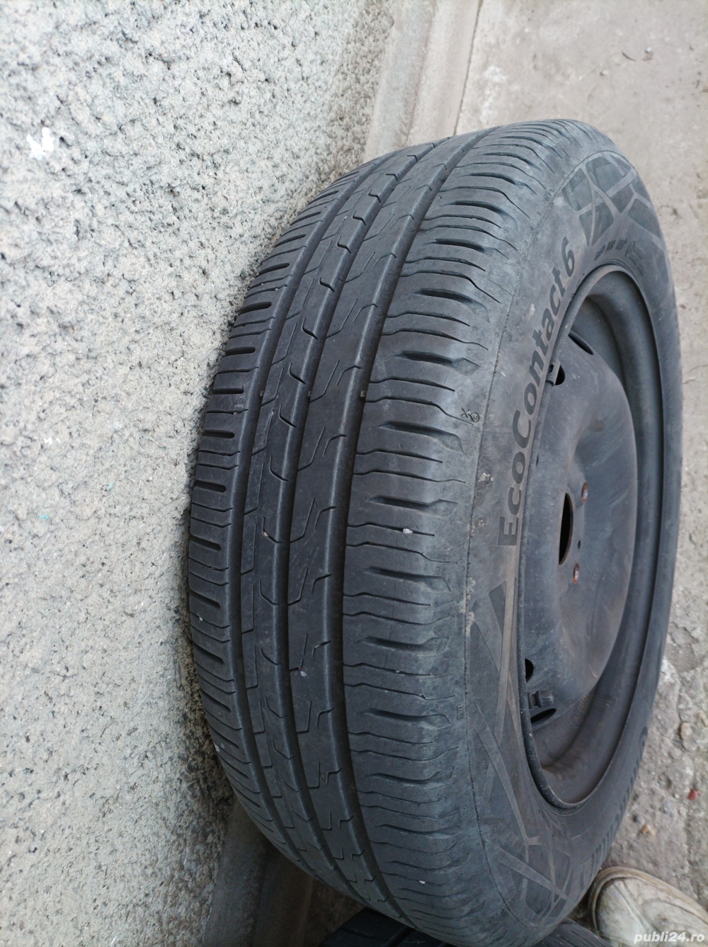 Vând 4 roti Logan 185 65 15 Continental