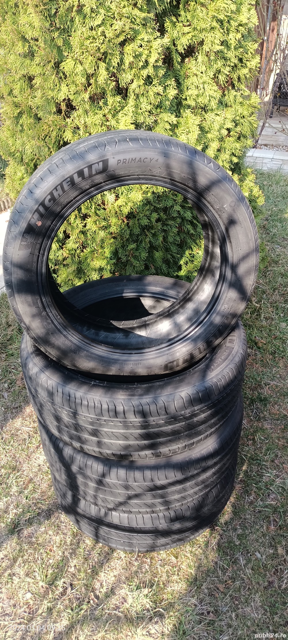 4 buc Michelin Primacy 4 235/50 R19 DOT3923