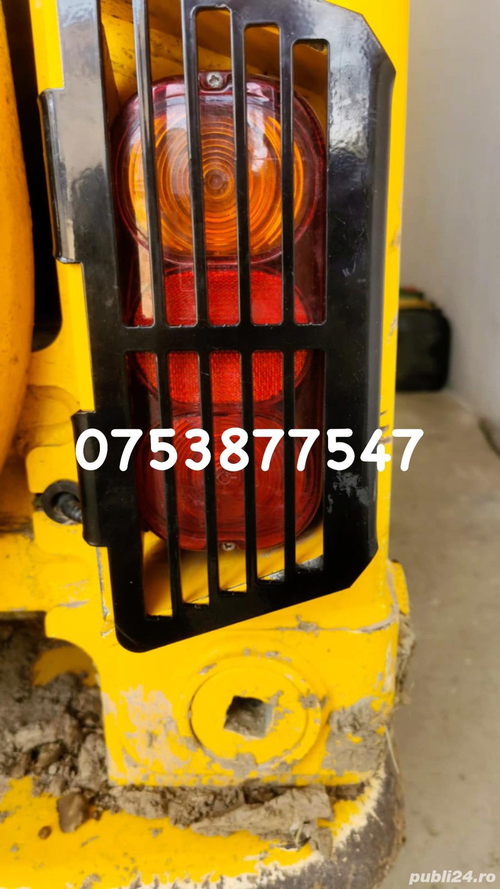 Aparatori si stopuri cu led JCB 