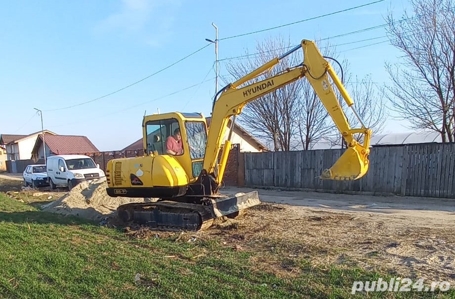 Miniexcavator Hyundai 5.5 tone