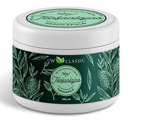 Crema pentru calcaie crapata si uscata cu arbore de ceai 500 ml.