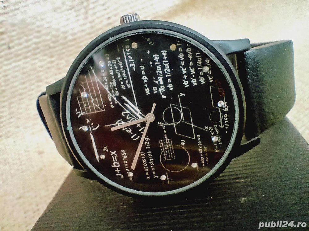 Ceas fashion matematics - NOU