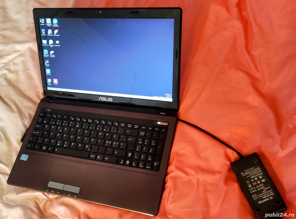 Vând laptop Asus A53E K53E cu îmbunătățiri 