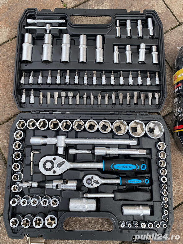 Trusa tubulare auto 108 piese