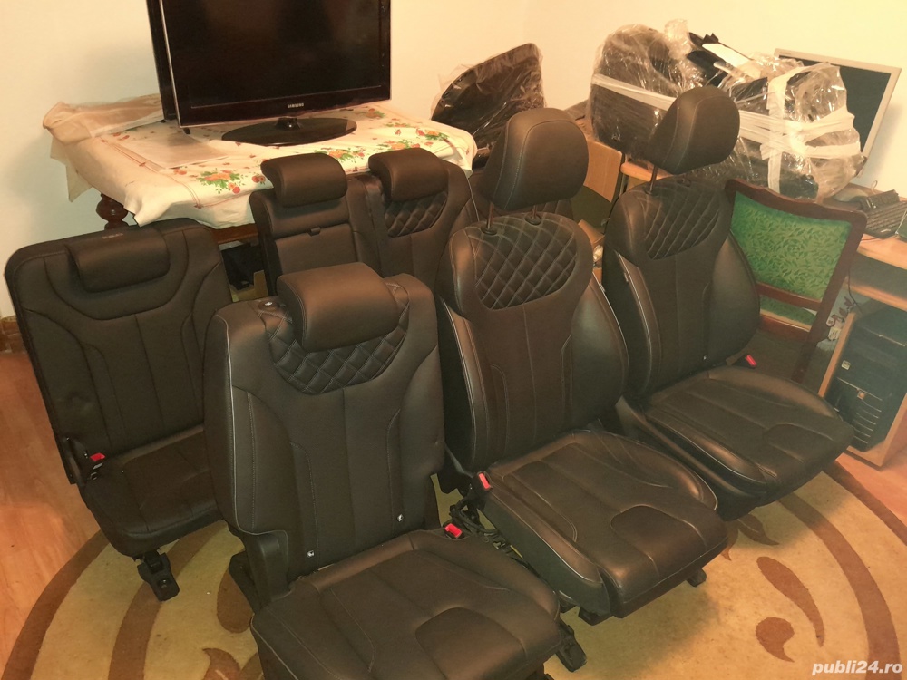 interior piele 7 locuri Hiundai Santa FE an fabricatie 2022 