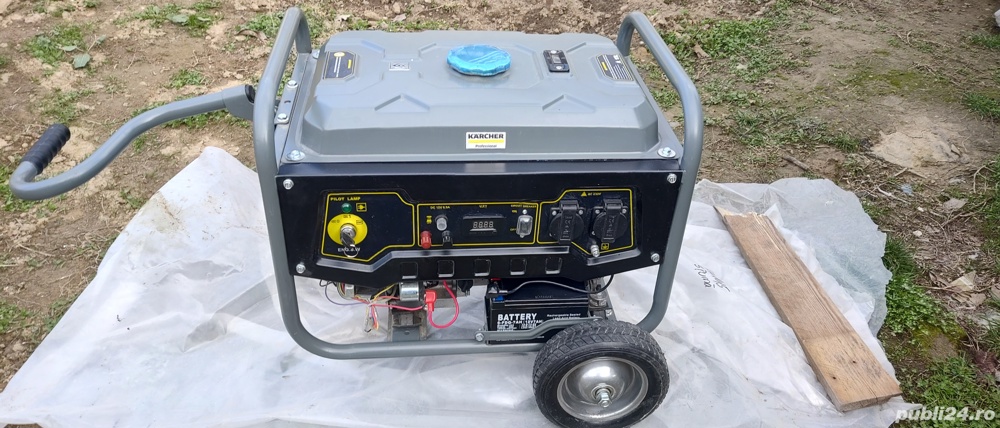 generator de curent electric , Karcher , profesional, 3 000 w , monofazat , pe benzina