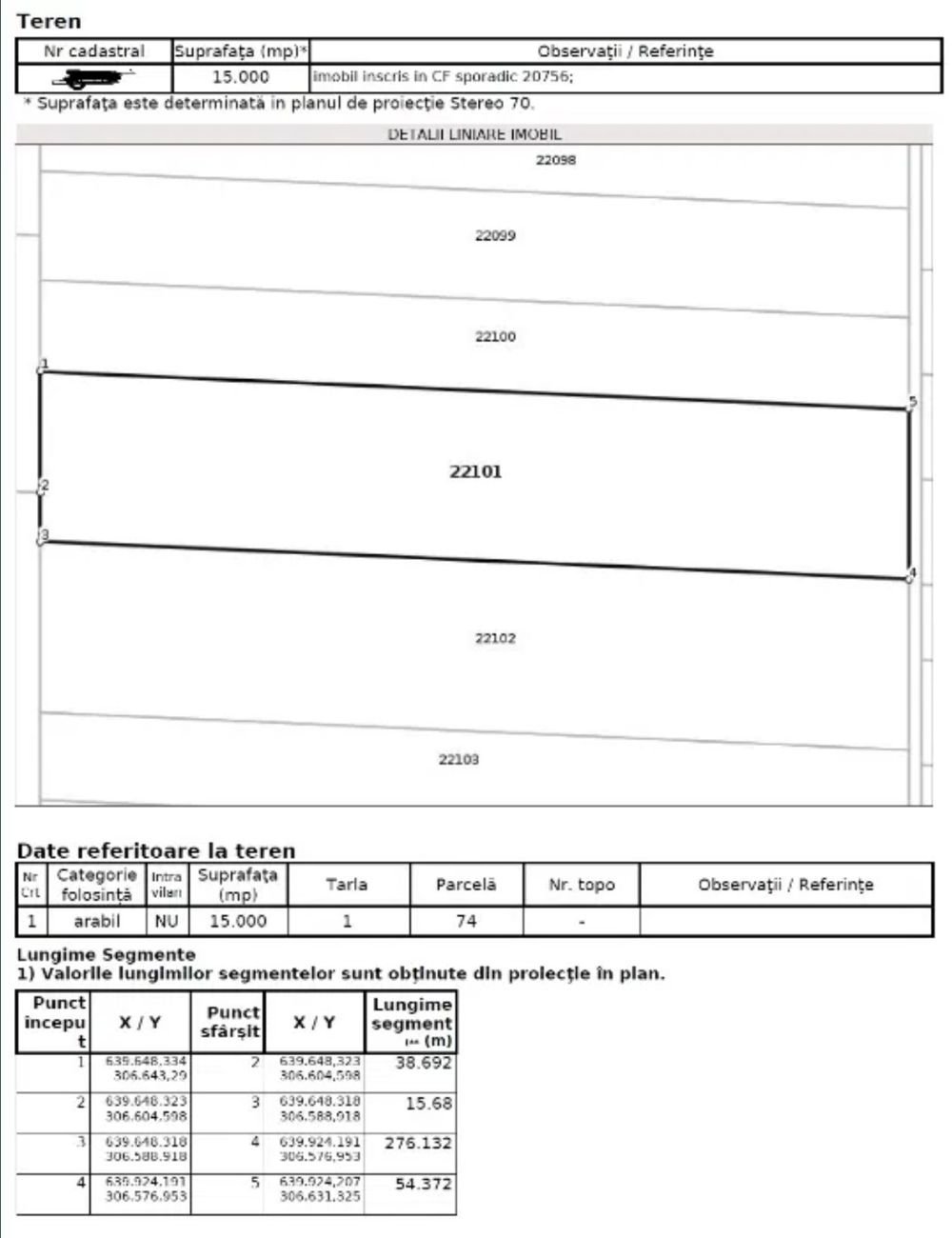 Teren extravilan agricol 1.5 Ha cu CF,fara arenda,Chiselet,Calarasi