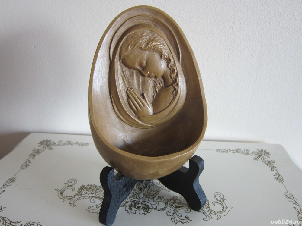 cadou rar Madonna Maria Holy Water vintage pt apa sfintita Germania'60