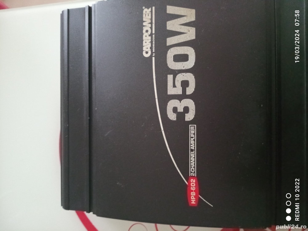 Vand amplificator auto perfect functional