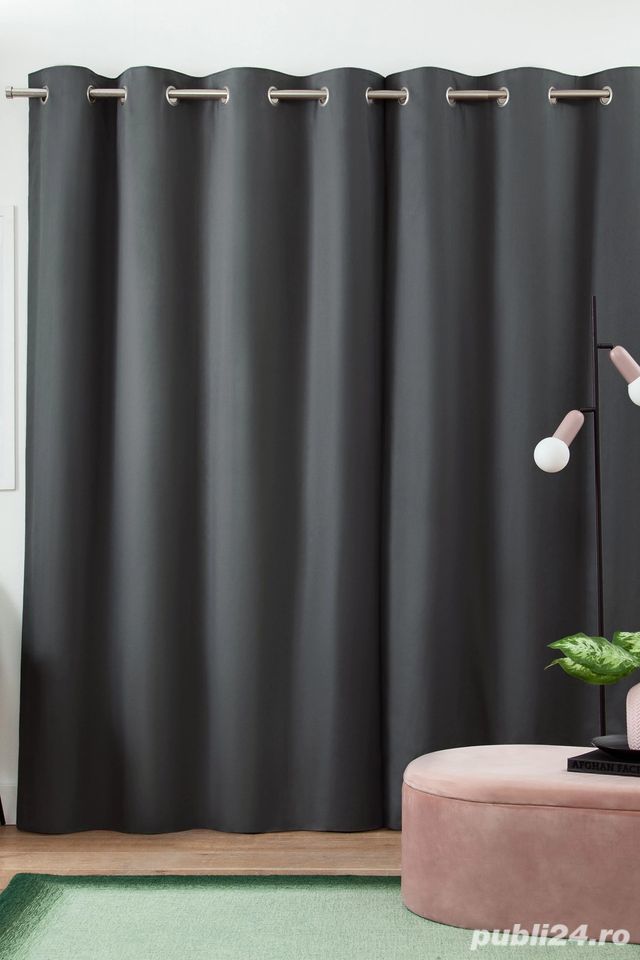 Draperii Intunecate protechtie Solara next blackout thermal eyelet curtains