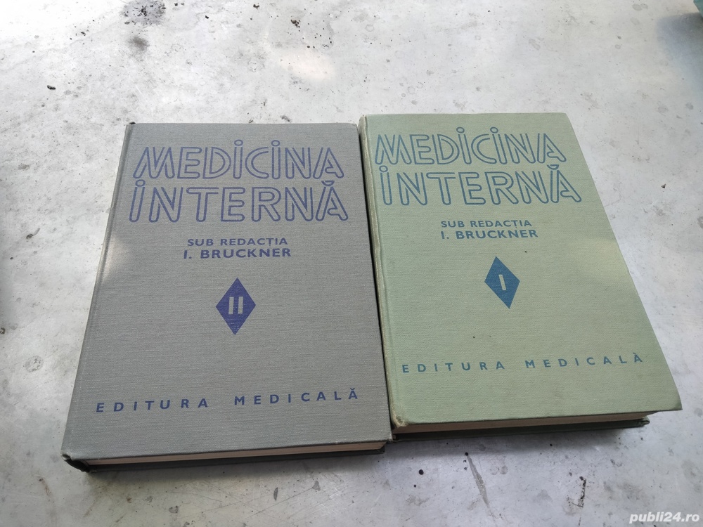 Două cărți de medicină Internă 